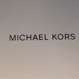 Michael Kors Gold Tone Crystal Bezel Watch